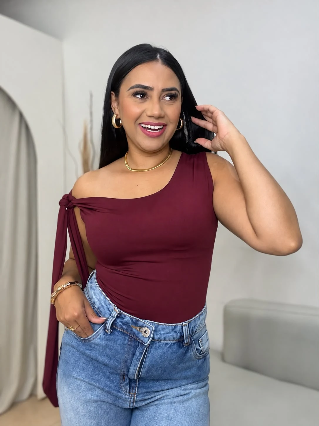 Blusa Gizela Laço — foto 1