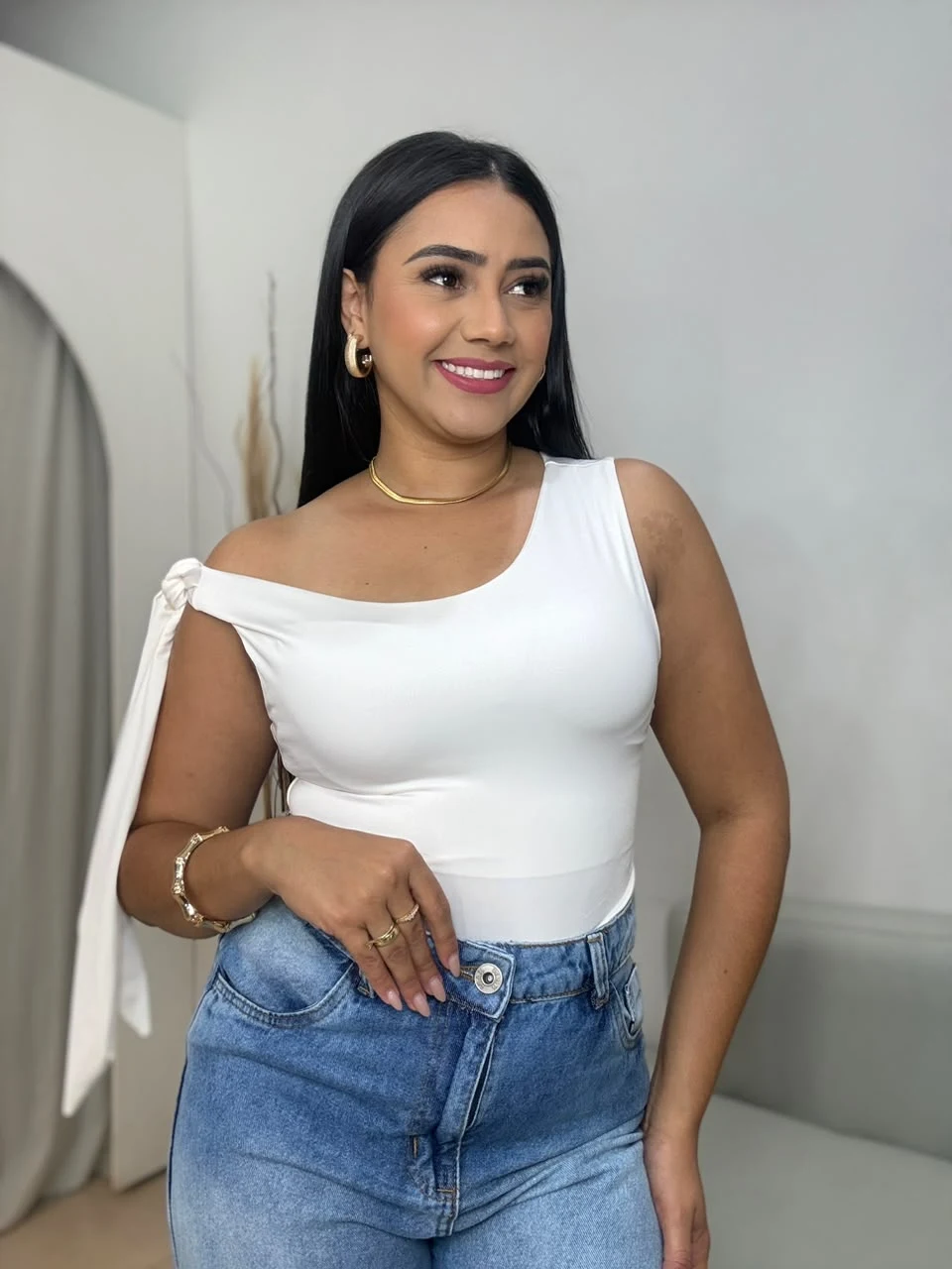 Blusa Gizela Laço — foto 1